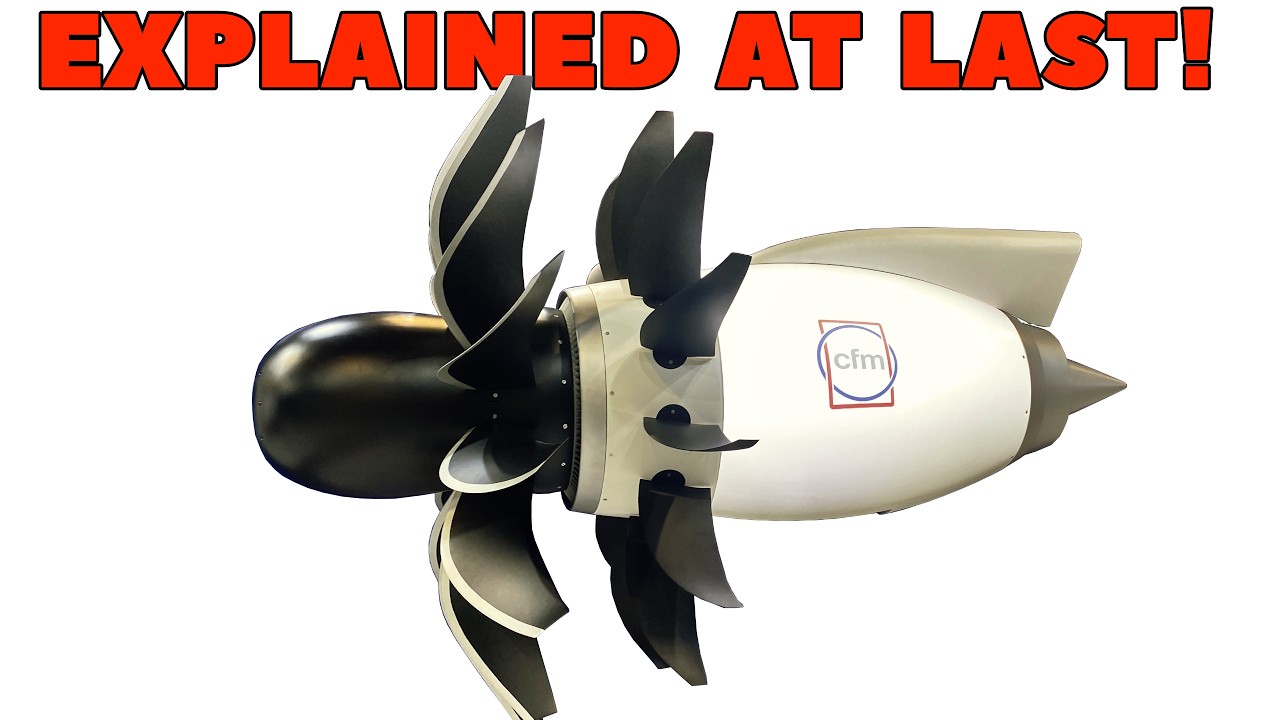 How an Open Fan Differs from Turboprop & How it Beats Turbofans