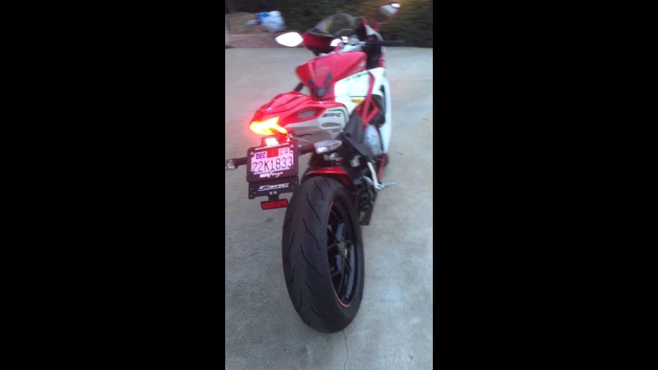 2016 MV Agusta F3 RC 800 exhaust sound FM slip on