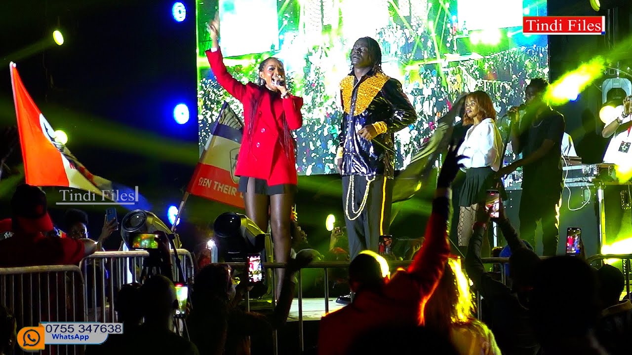 Spice Diana Ne King Saha Performing 'Best Friend Wange' In Style At Lugogo