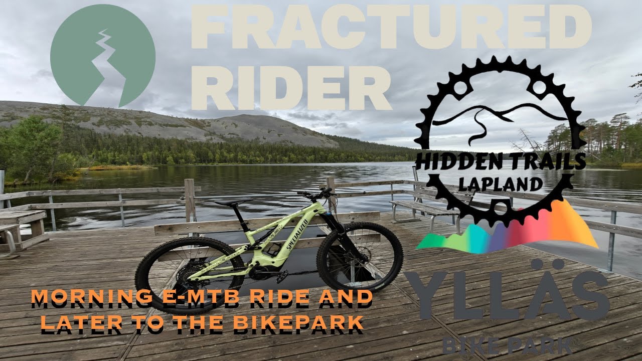 LAPLAND TOUR 2025 - MORNING E-MTB RIDE AND LATER TO THE BIKEPARK DAY 2