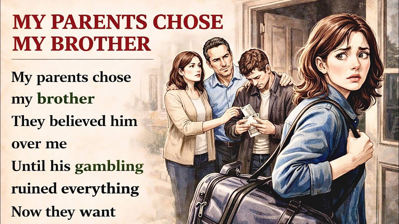 ✅ My Parents Chose My Brother Over Me… But I Still Helped Them | Learn English Level 3