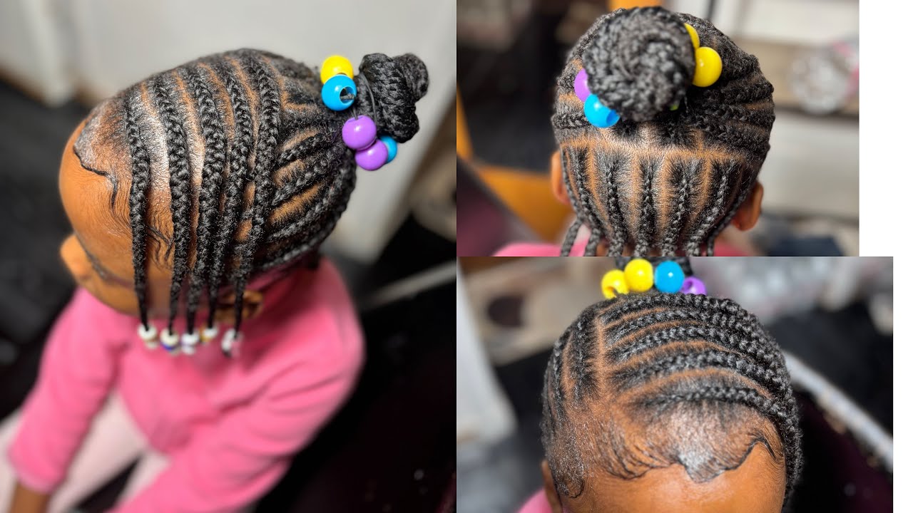 How to make simple hairstyles for kids #youtube #hairstyles #youtubeshorts #braids #music 