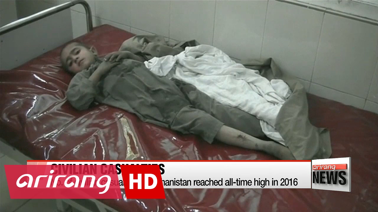 Civilian casualties in Afghanistan hit record high in 2016