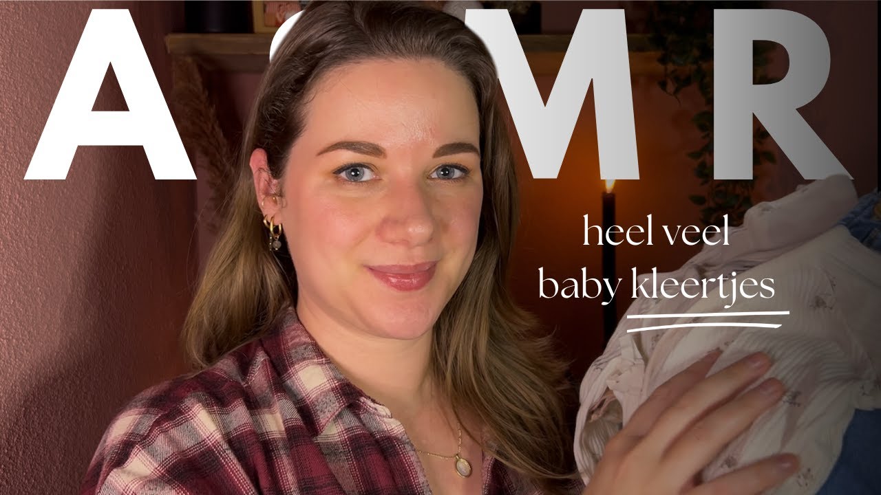 ASMR | ☆ tweedehands baby kleertjes laten zien ☆ | gekregen van mijn tweelingzus  | Dutch | ASMaRja