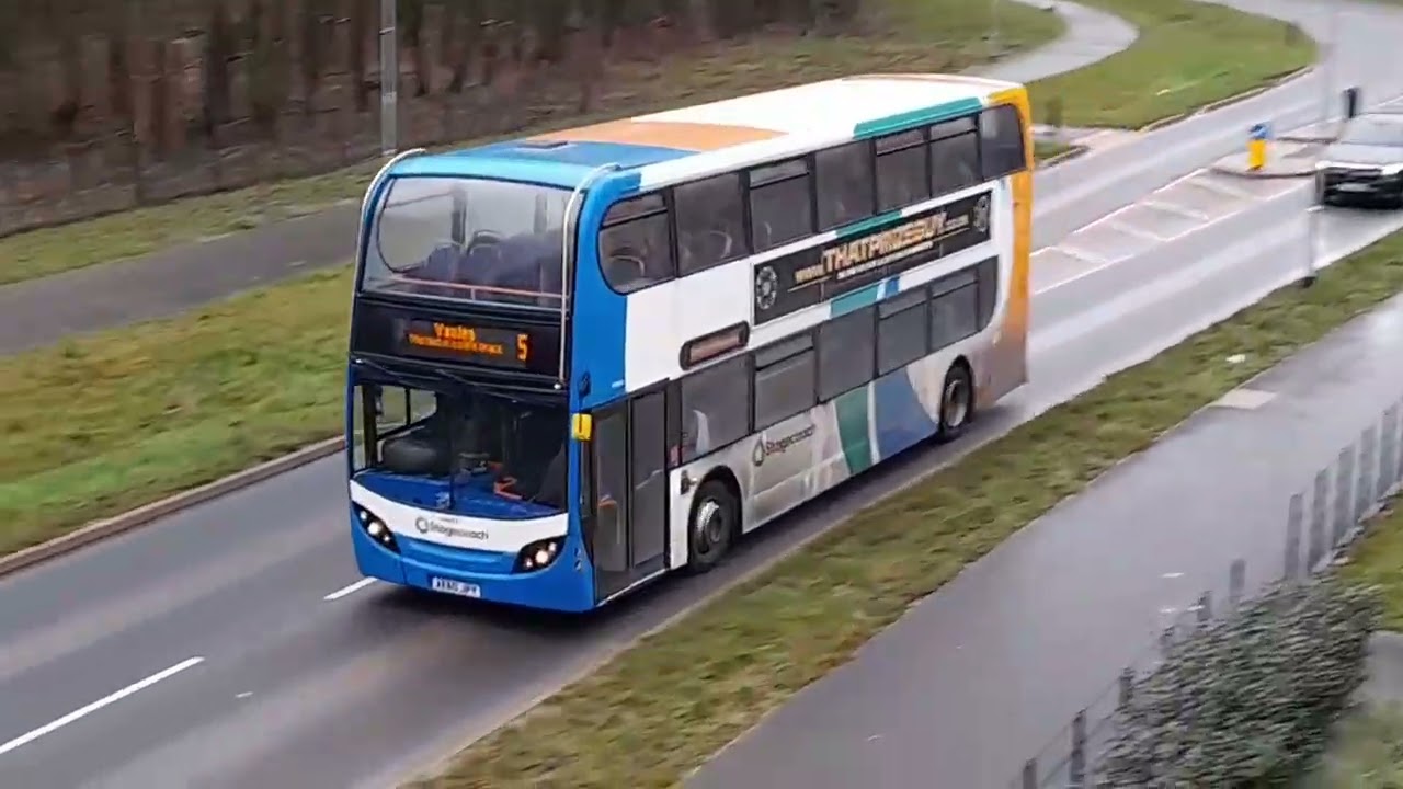 Stagecoach East - ADL E200/E400 & E400MMC | Route on Diversion at the Great Haddon, (27/01/2026)