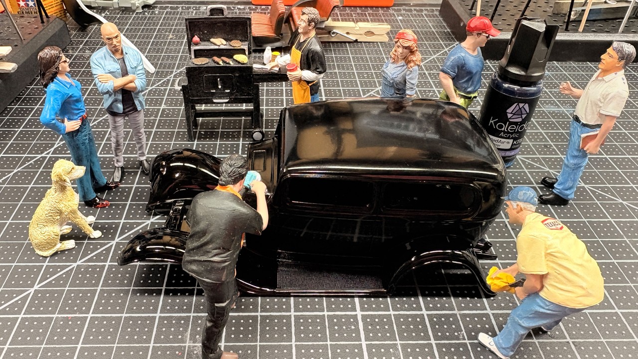 Обновление №3 по сборке модели седана Ford Tudor 1932 года от Revell. И многое другое!