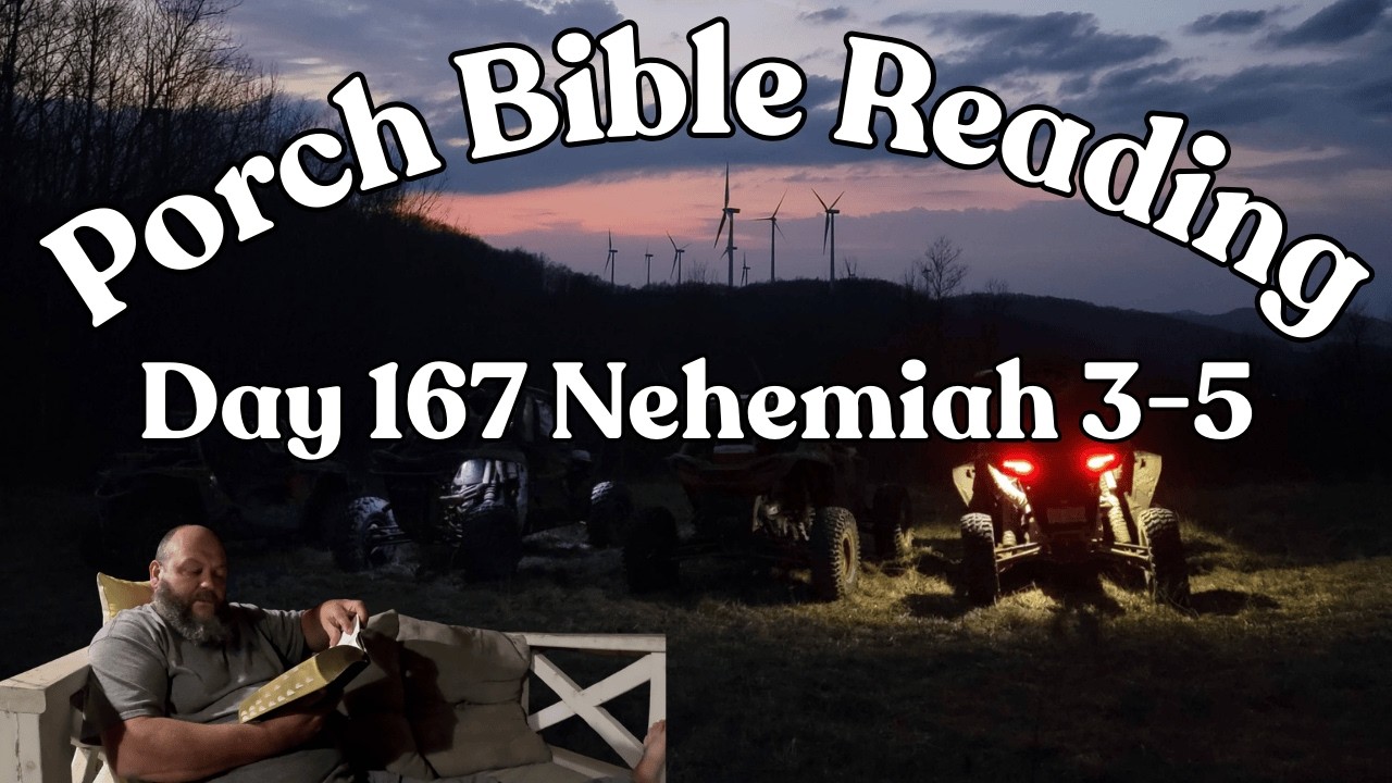 Day 167 Bible Reading / Nehemiah 3-5