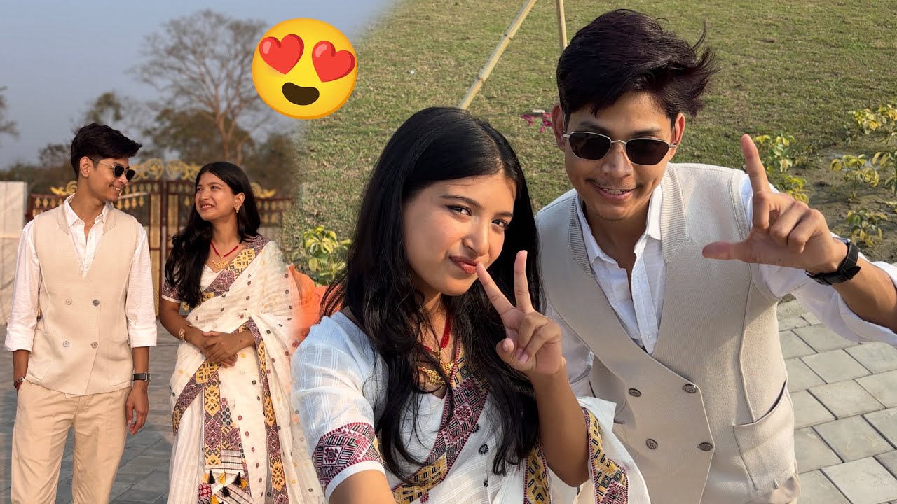 Girlfriend ৰ লগত Mandirত  আহি Promise কৰি দিলো J (বিয়া তোমাকে পাতিম)☺️