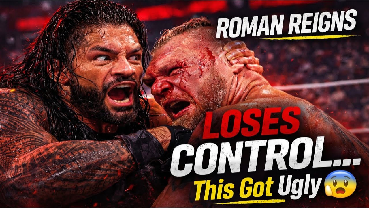 Roman Reigns Loses Control… This Got Ugly 😳 | WWE 2K25 Alternate Reality