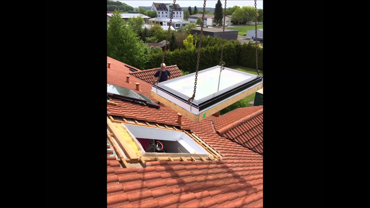 1zu1 Austausch-Schiebedachfenster gegen altes Braas-Atelier Duett 115/200 tauschen