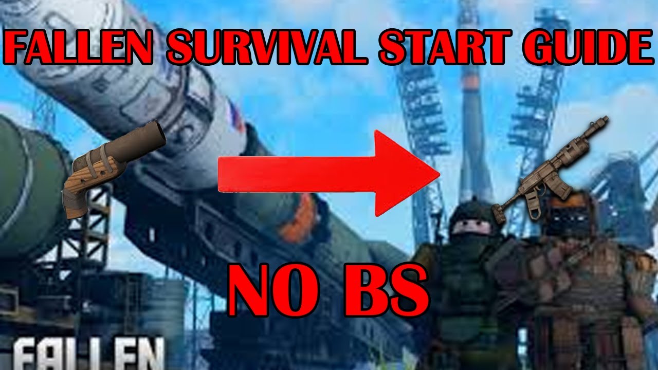 HOW TO GET A START FAST | FALLEN SURVIVAL ROBLOX