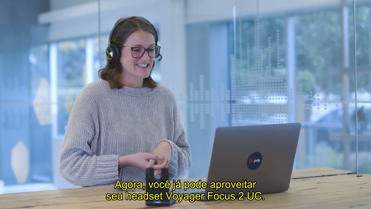 Poly Voyager Focus 2 – How to Video: PT (Português)