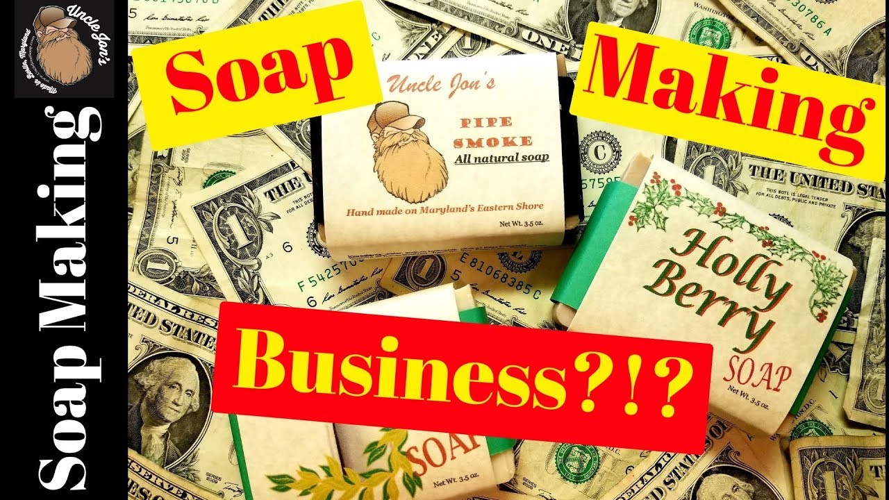 Can I make money selling soap?!?- Starting a soap business