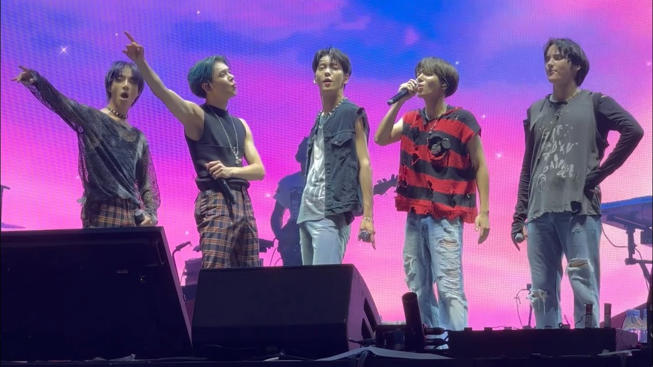 Fancam 220730 TXT Thursday’s Child Has Far To Go Lollapalooza Concert Fancam Tomorrow X Together