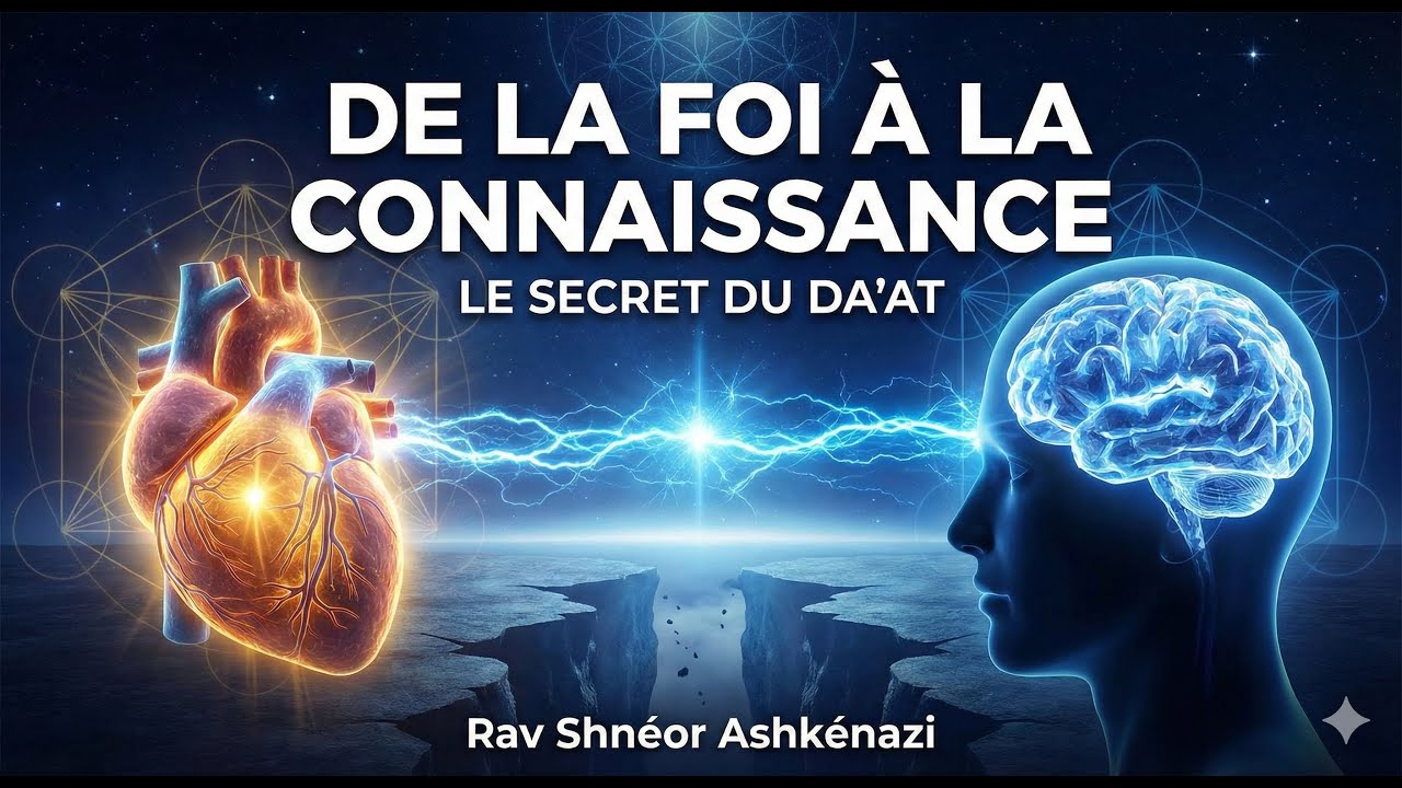 De la Foi à la Connaissance : Le Secret du Da'at (inspiré du cours du Rav Shnéor Ashkénazi)