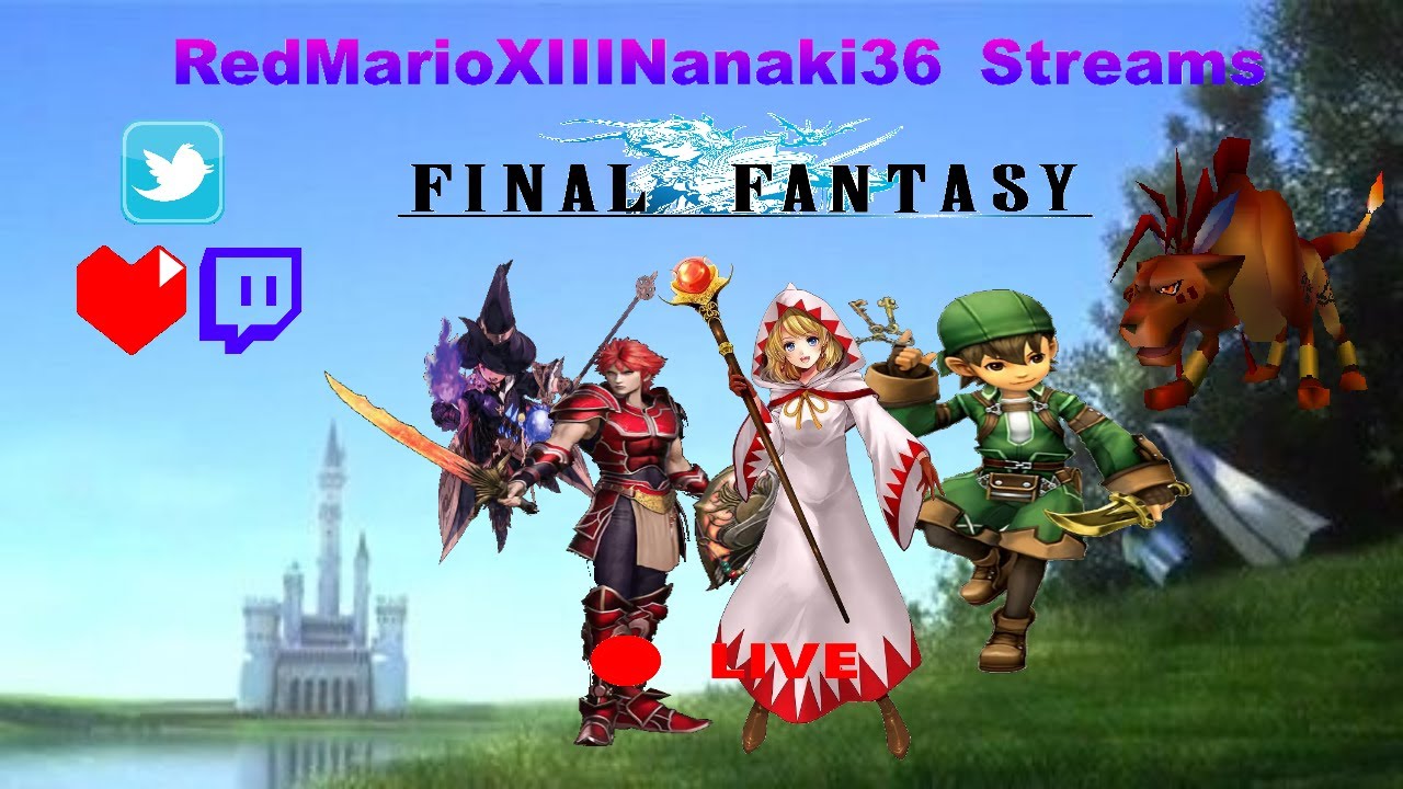 🔴 50TH Anniversary SPECIAL! Final Fantasy I! WHERE It ALL BEGAN!! 4 WARRIORS Of LIGHT COME!!!