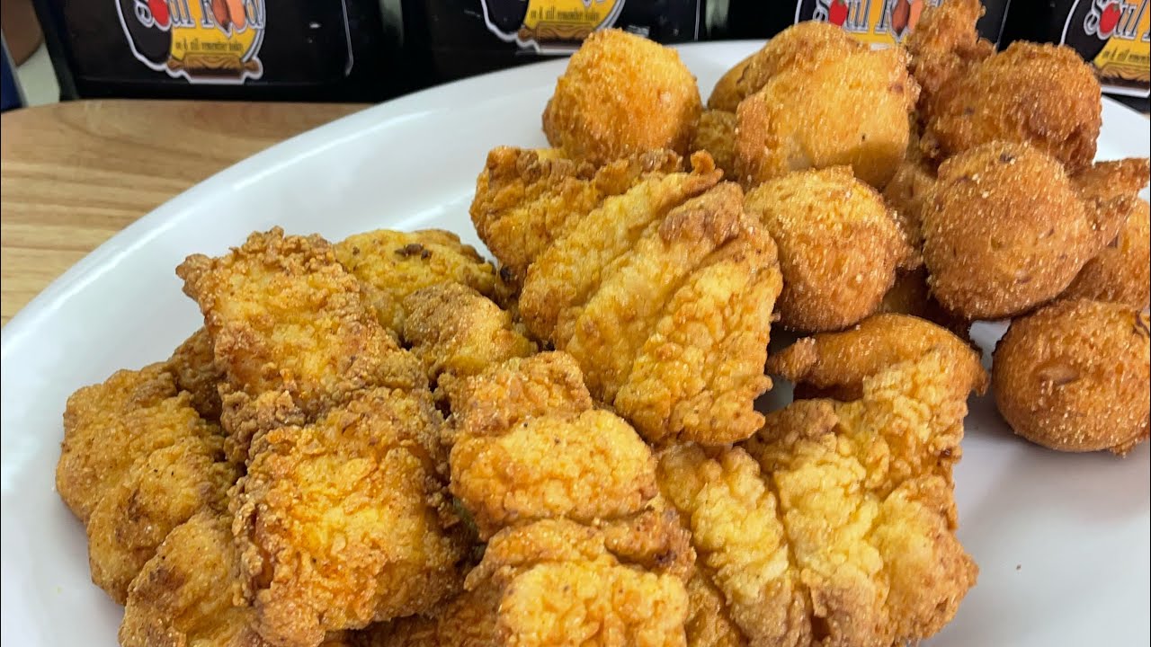 OLD SCHOOL FRIED CATFISH/OLD SCHOOL HUSH PUPPIES/T.G.I.F FISH SEGMENT OF THE WEEK