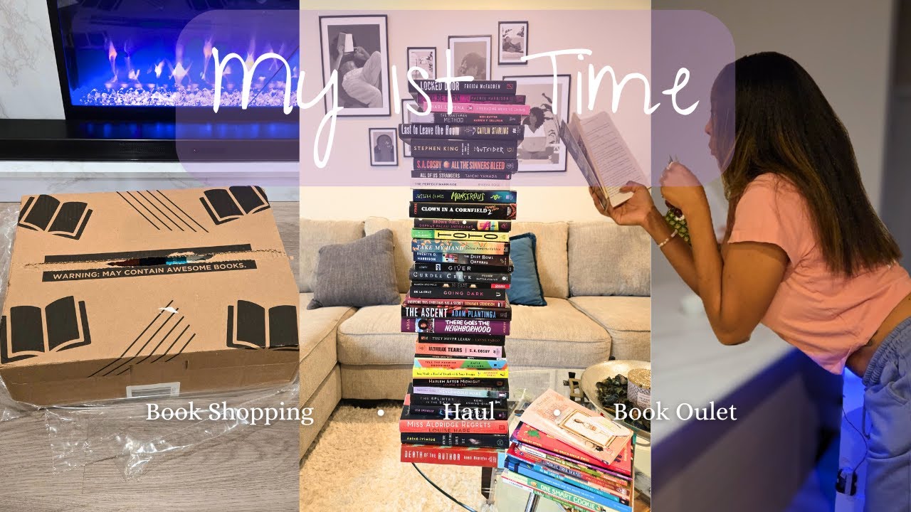 M&oacute;j pierwszy raz: Zakupy w Book Outlet. Kupiłam ponad 40 książek... CZY WARTO?? 😲📚🛍️🛒