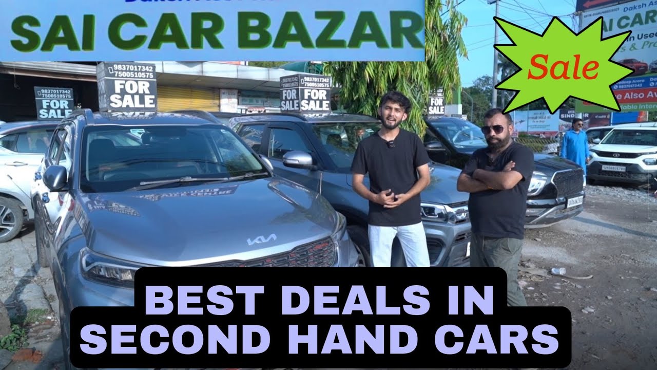 BEST SECOND HAND DEALER OF CARS IN RUDRAPUR? | SAI CAR BAZAR #vehicletour