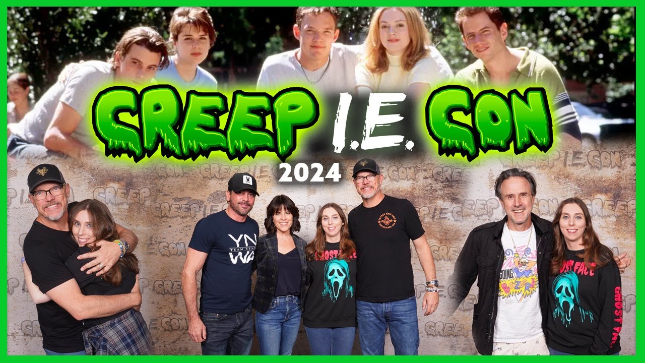 Creep I.E. Con 2024 | Scream Reunion, Texas Chainsaw Massacre, Cosplay and More!!