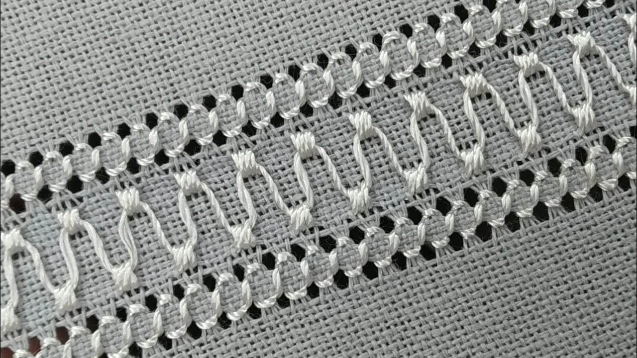 Як виконати мережку | Hand embroidery|