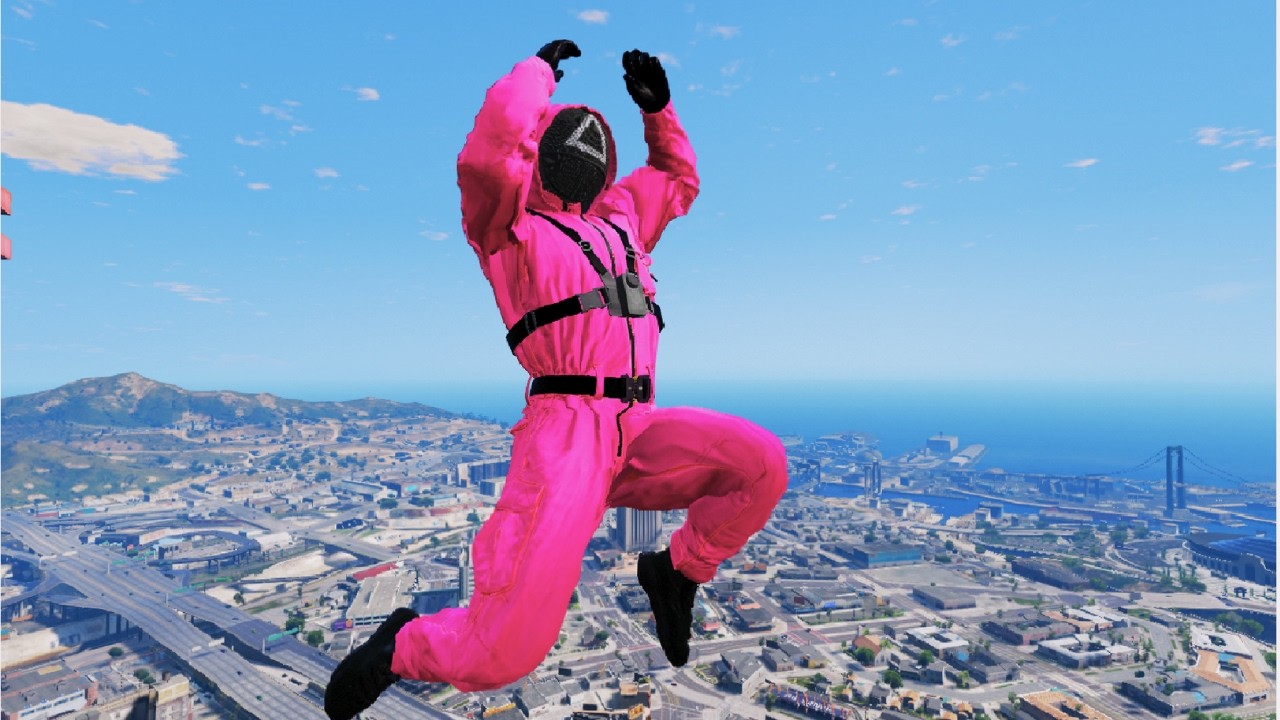 GTA 5 Epic Ragdoll Squid Game Guard Insane & Funny Ragdoll Moments Ep#3