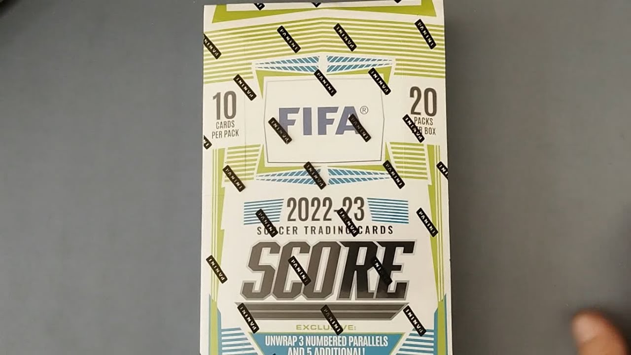 UNBOXING: 2022/23 PANINI SCORE FIFA RETAIL BOX ⚽⚽⚽👍