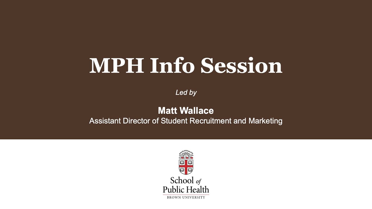 MPH Information Session