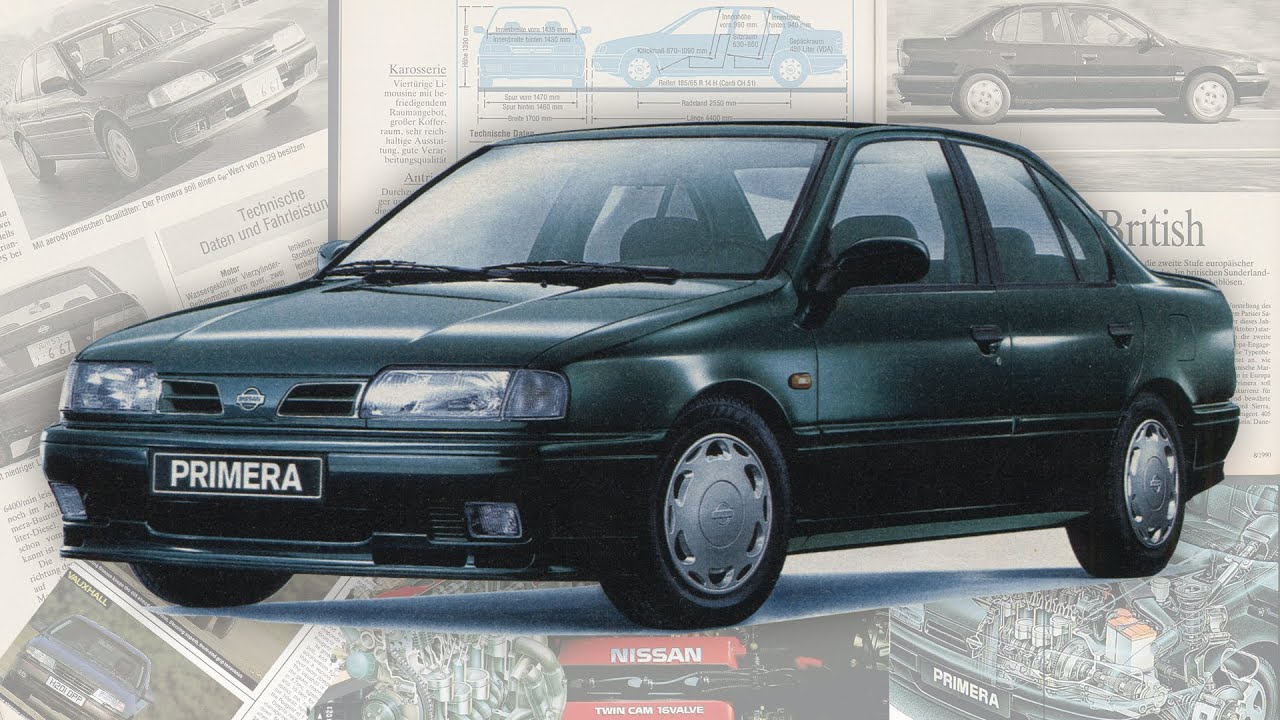 NISSAN PRIMERA P10 • ПРИМЕР как ЛУЧШИМ БЫТЬ недостаточно • история японского автомобиля 1990-х