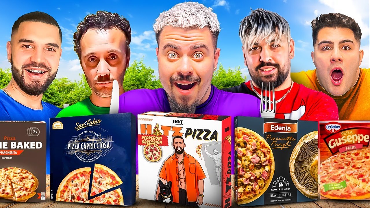 TESTEZ TOATE PIZZELE CONGELATE DIN BUCURESTI *HATZ PIZZA *