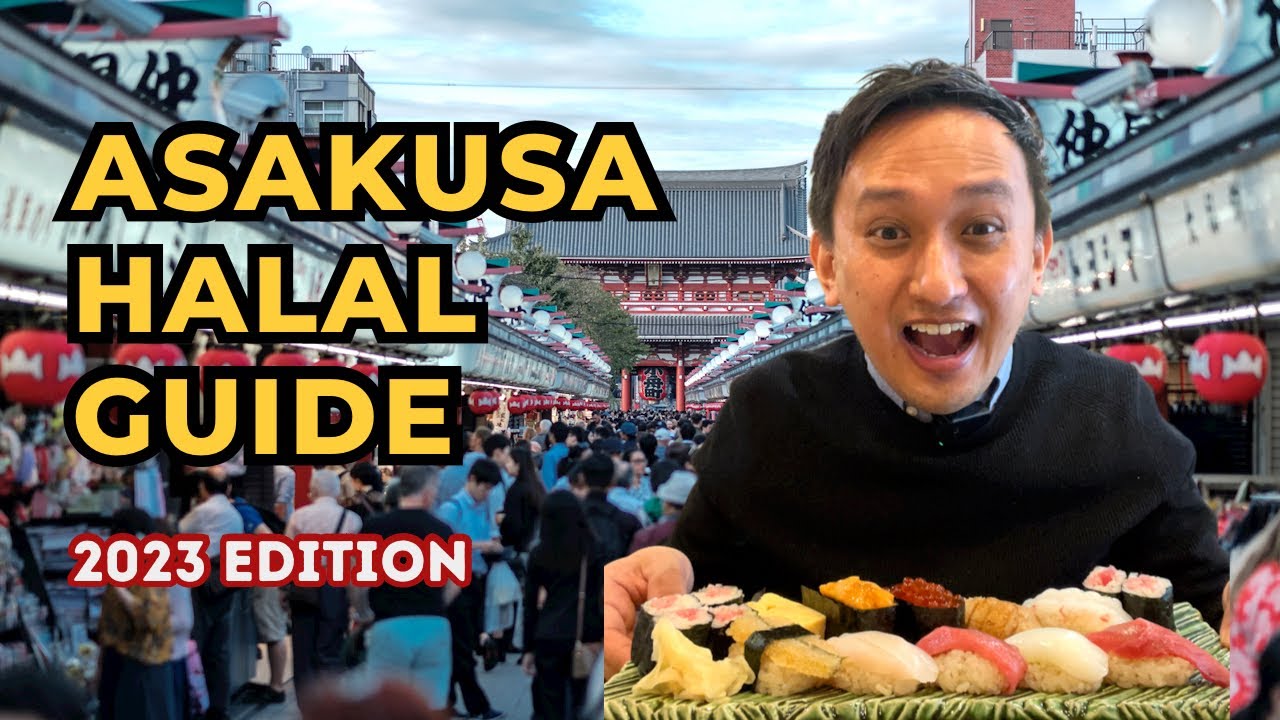 Tokyo Asakusa Halal travel guide | EVERYTHING to know before you visit | halal food in Japan