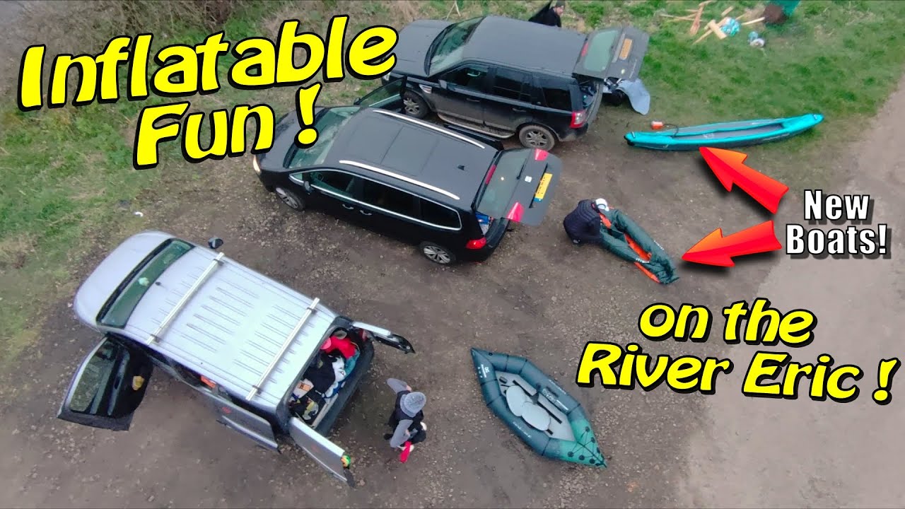 Packrafting Fun - River Idle - Aquaglide Expedition 85 - Itiwit Pr500 - Sandbanks Explorer