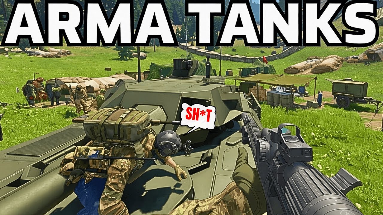 Управление танком в Arma Reforger