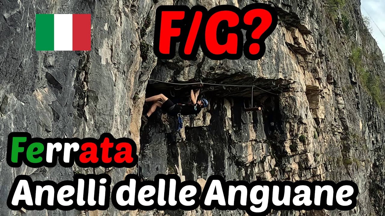 Nejtěžší Ferrata V Itálii?! F/G? - Anelli delle Anguane | Velikonoce 2025