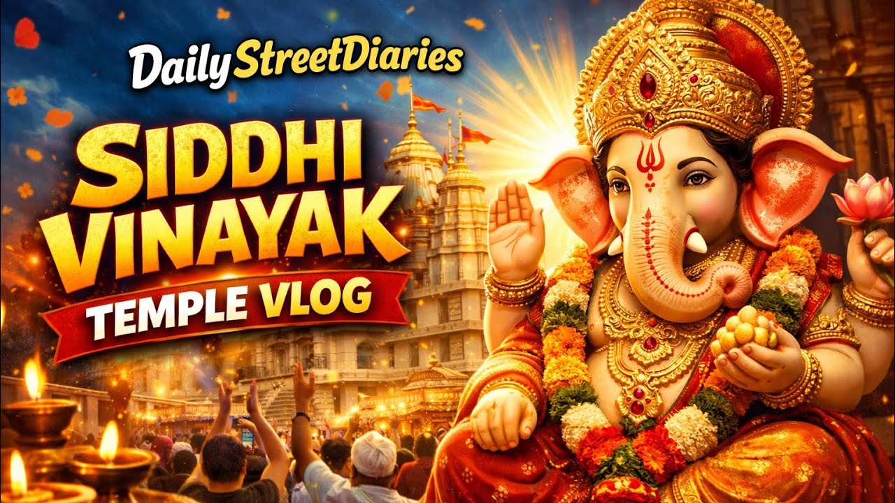 Shri Siddhi Vinayak Temple Darshan Mumbai | Complete Vlog | DailyStreetDiaries#vlog#Youtube