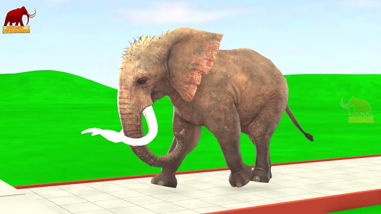 Animal Epic Battle - Modern Mammals vs Cenozoic Beasts Size Comparison | Animal Revolt Battle Simul
