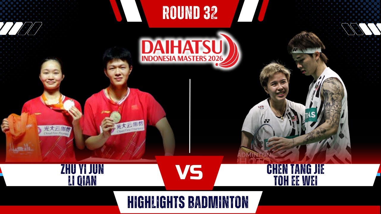 Zhu/Li (CHN) vs CHEN Tang Jie/TOH Ee Wei (MAS) | Indonesia Masters Badminton 2026