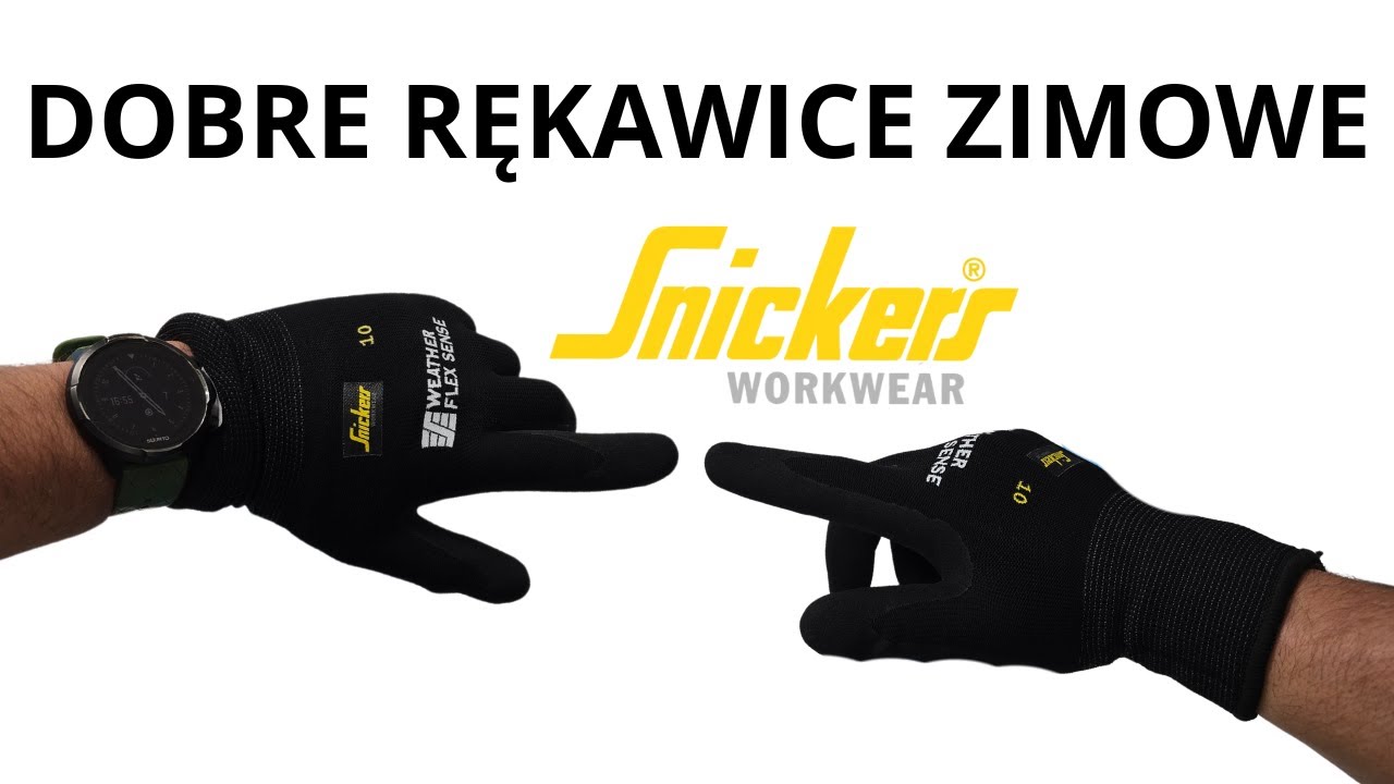 Rękawice zimowe ❄️Snickers 9319 KOMFORT MANUANOŚĆ OCHRONA