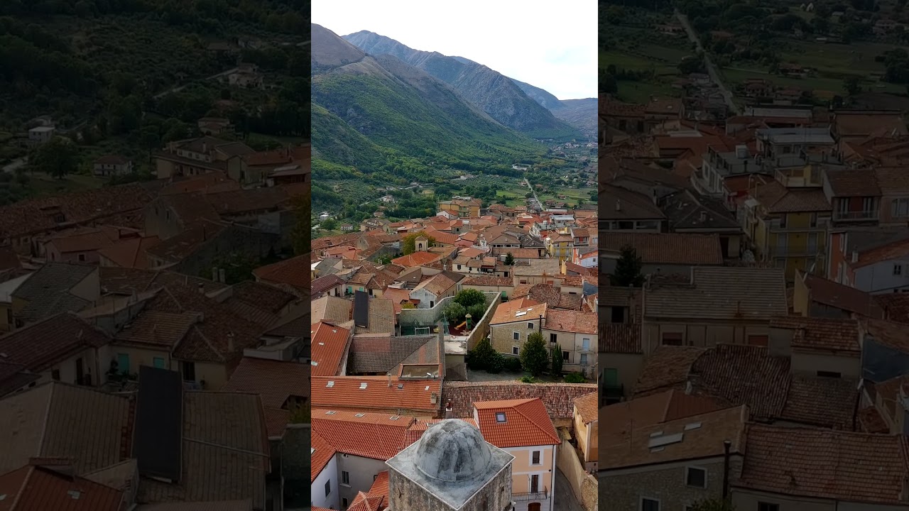 In il Vallo di Diano 🇮🇹 Teggiano #perte #italia #drone #dron