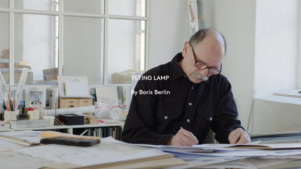 The Story of the Flying Lamp | Designed by Boris Berlin for Made by Hand,  Produced by Kobleder