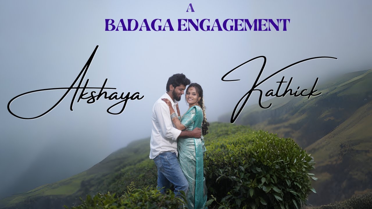 The Adorable Badaga Engagement of Akshaya and Karthick | Thambatty Hatty