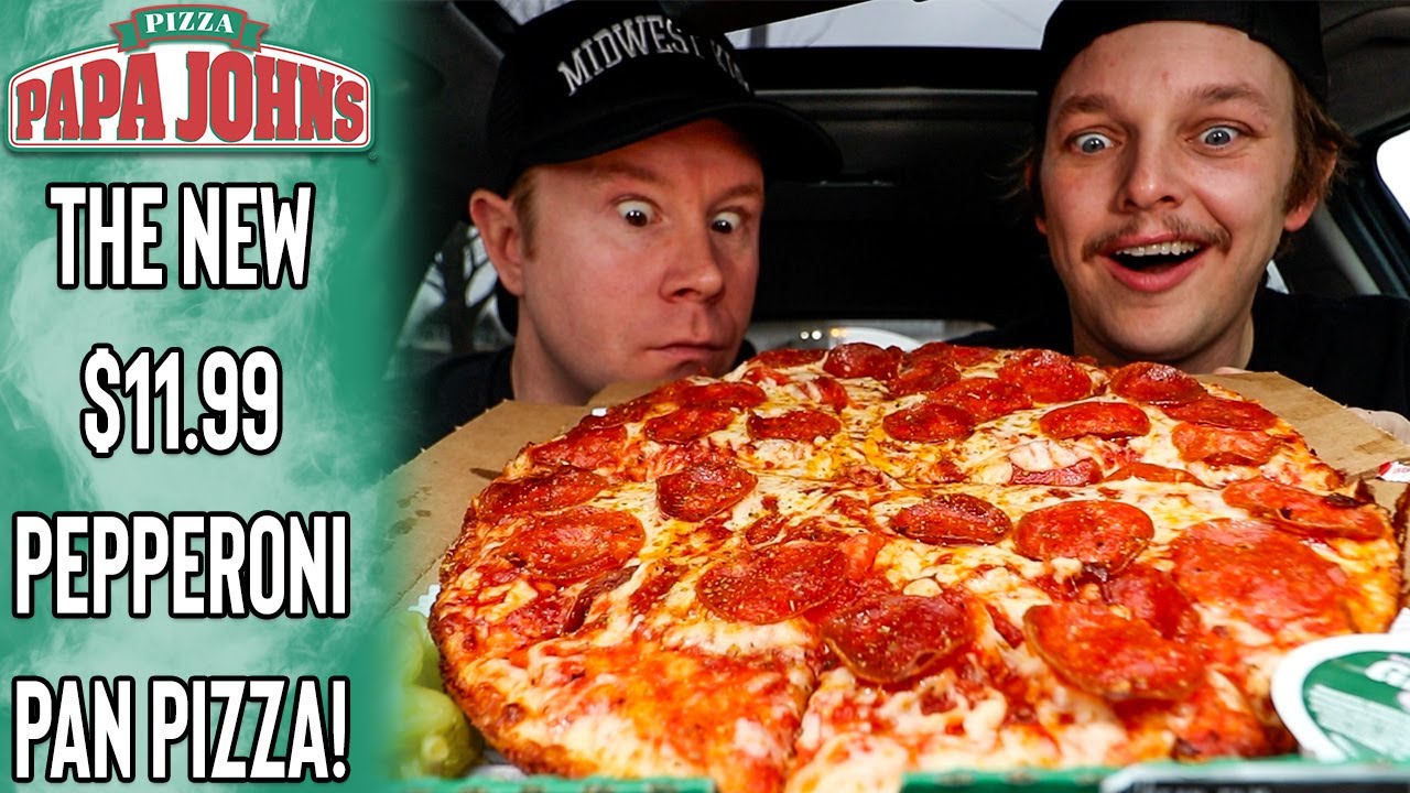 The BEST Tasting Deal In Pizza | Papa John's NEW $11.99 Pan Pizza | Number Six With Cheese