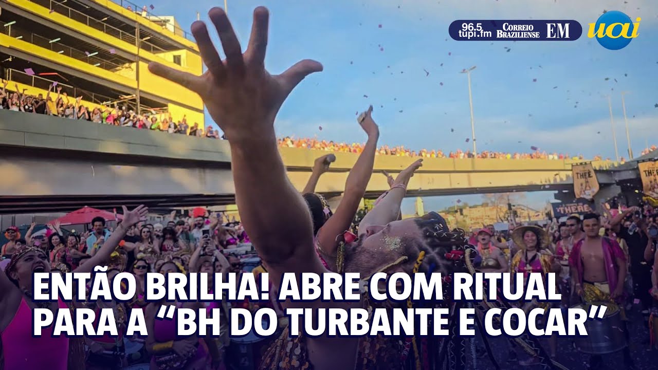 Então, Brilha! abre desfile com ritual para a 