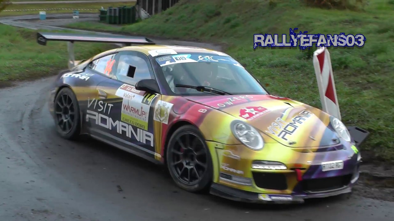 Rally du Valais 2015 François Delecour Porsche 997 R-GT Crash , Action and Pure Sound