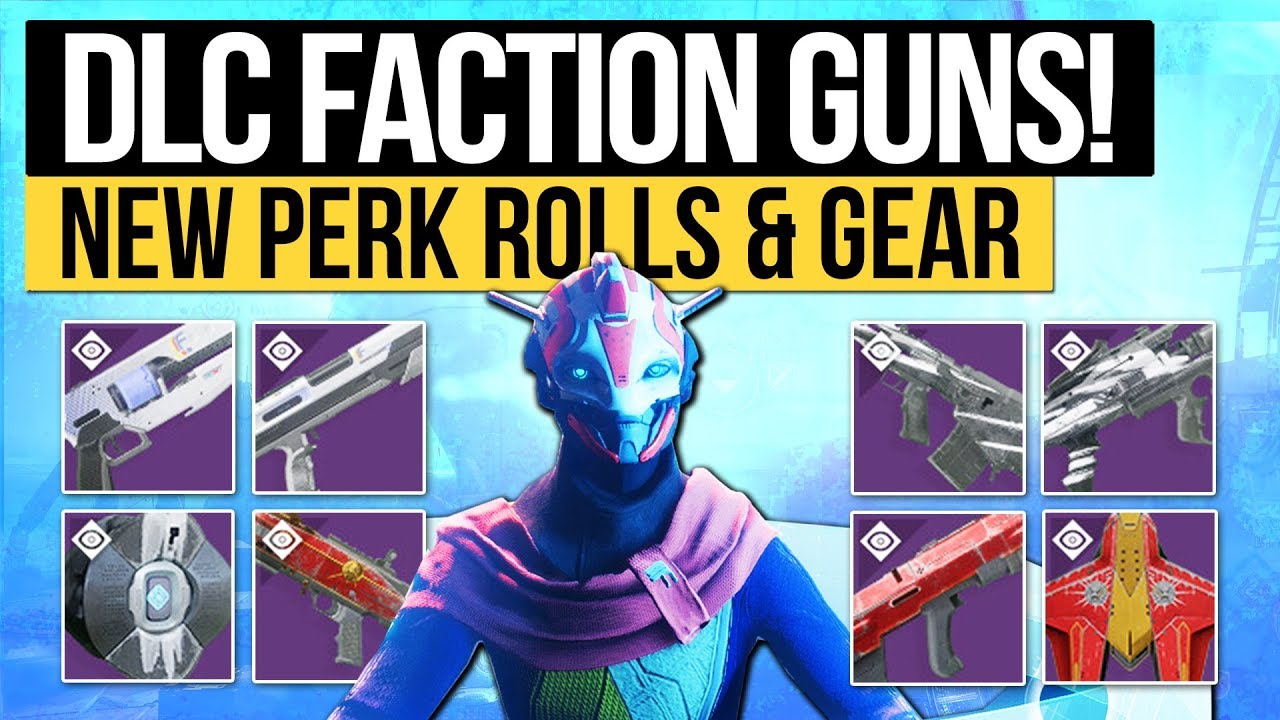 Destiny 2 | NEW FACTION RALLY WEAPONS! - Season 2 Faction Guns & Perk Rolls (January Faction Rally)
