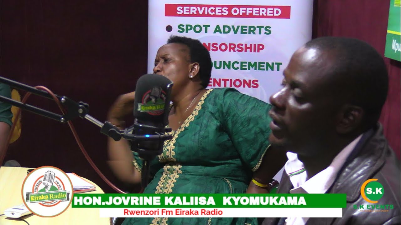 HON. JOVRINE KALIISA KYOMUKAMA FOR WOMAN MP IBANDA  DISTRICT  ,   NOW LIVE  LIVE EIRAKA RADIO