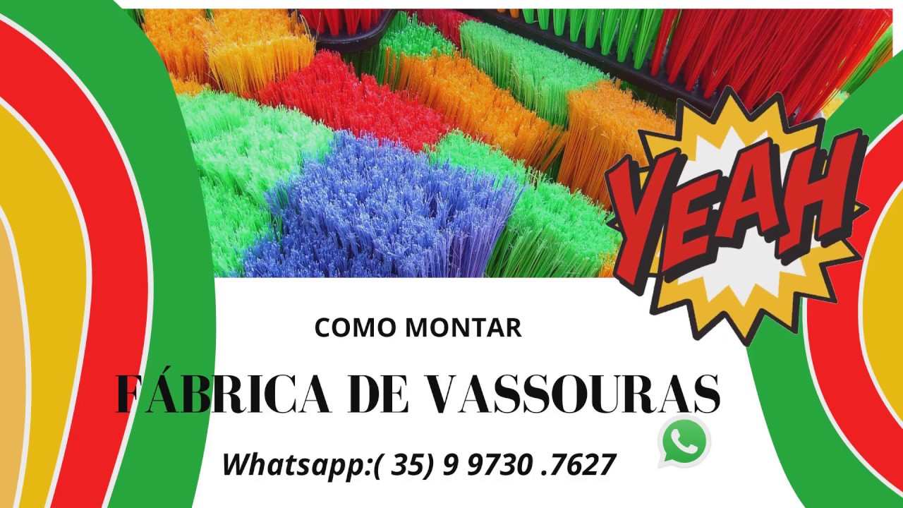 Projetos MDLAV Ltda | Como Montar Fábrica de Vassouras | ANDRÉ LUIZ CIVITARESE DE MAGALHÃES