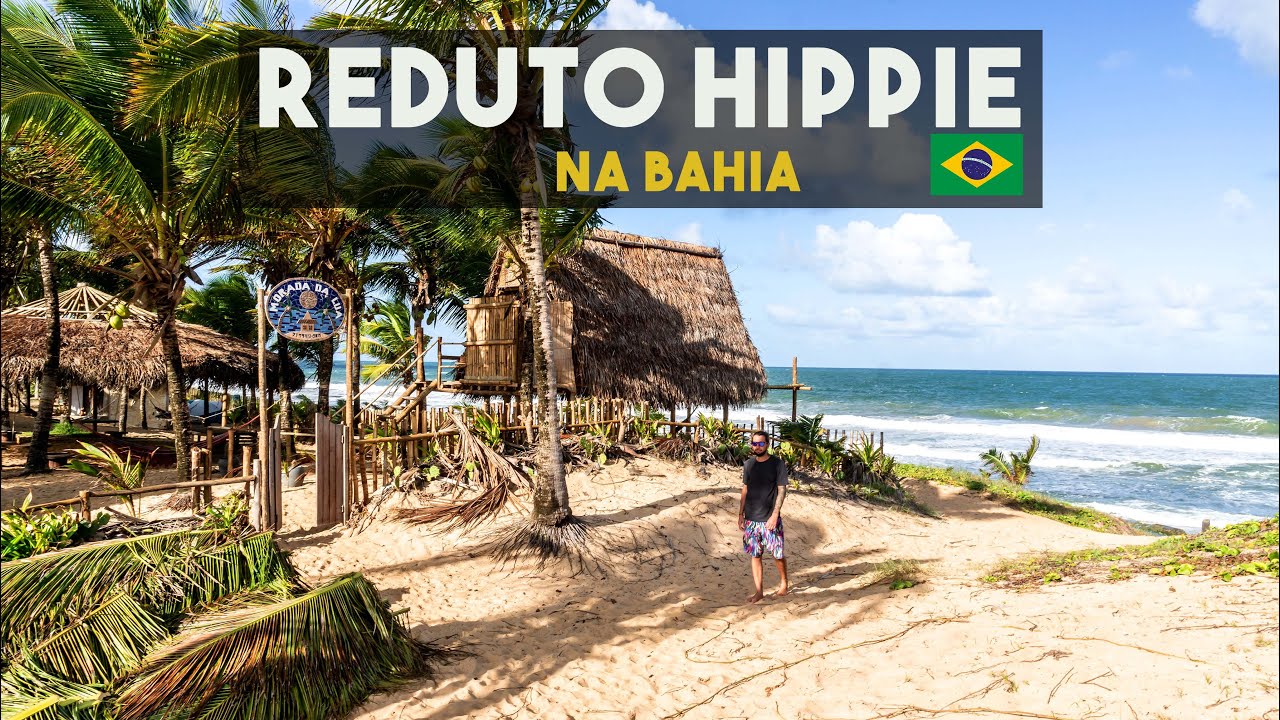 PRAIA DE AREMBEPE E A ALDEIA HIPPIE NA BAHIA 🇧🇷