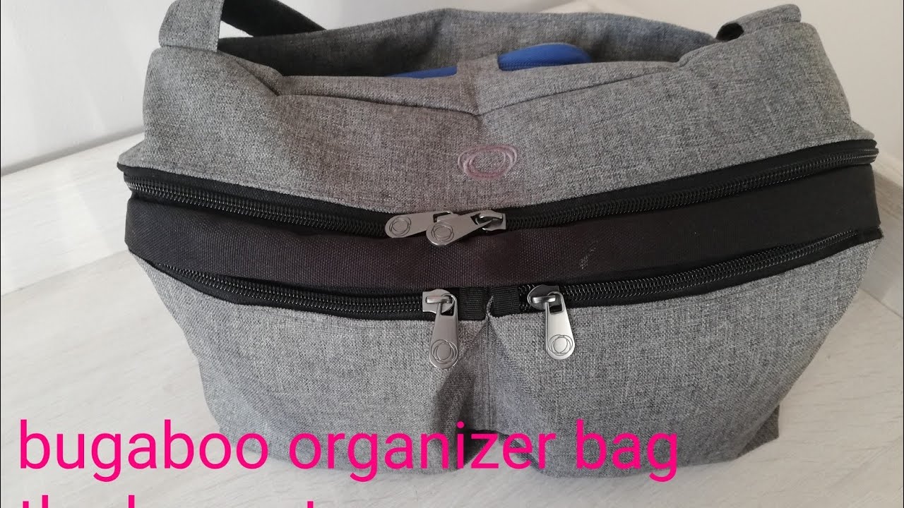 Bugaboo organizer bag review and packing