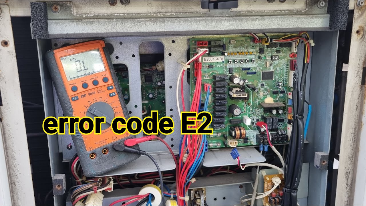 Error code E2 | RXQ8-18PAY13 | Daikin VRV 3